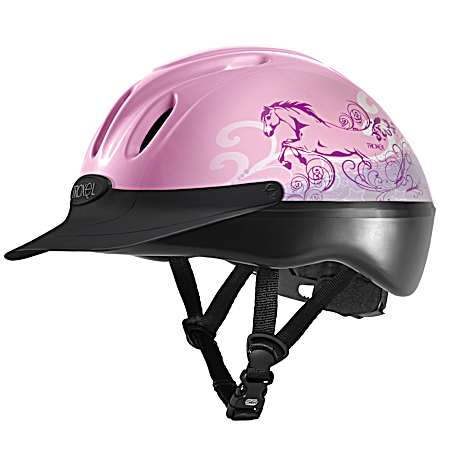 Spirit Pink Dreamscape Riding Helmet