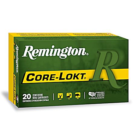 6.5 Creedmoor Core Lokt 140 Grain Centerfire Rifle Cartridges - 20 Rounds