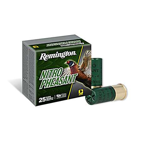 12 Gauge Nitro Pheasant Premier 2-3/4'' 5 Shot Shotshells - 25 Rounds