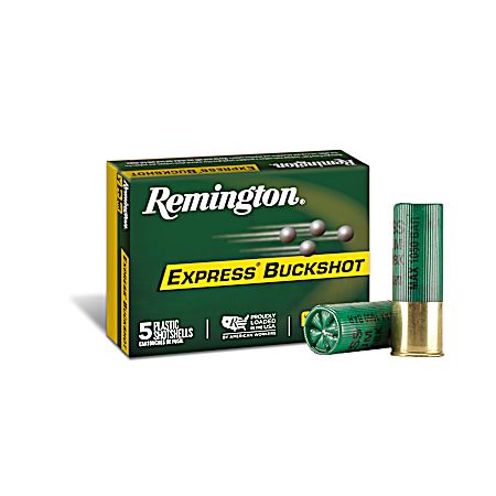 12 Gauge Express Buckshot 2-3/4'' 4 Shot Shotshells - 5 Rounds
