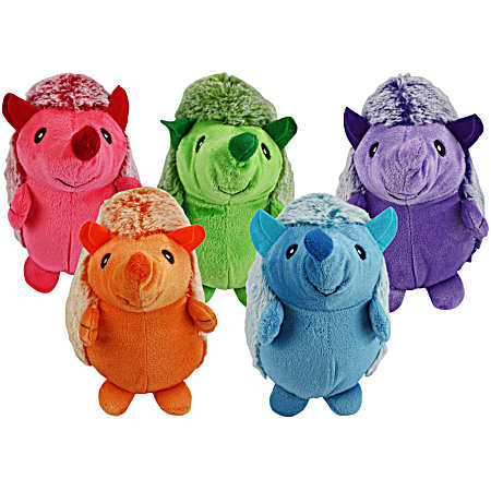 4 in Minipet Hedgehog Dog Toy - Assorted