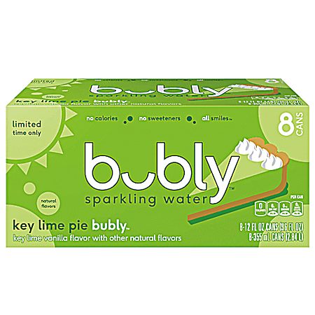 12 oz Key Lime Pie Sparkling Water - 8 pk