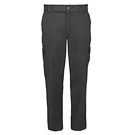 Men's Black Flex Twill Cargo Pants
