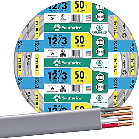 UF-B Underground Building Wire - 12/3