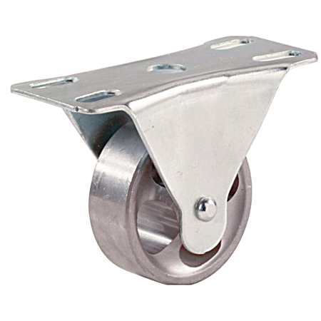 Rigid Plate Cast Iron Caster