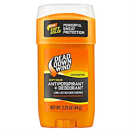 2.25 oz Soft Solid Antiperspirant & Deodorant