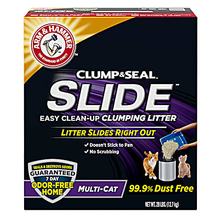 Multi-Cat SLIDE Easy Clean-Up Clumping Cat Litter