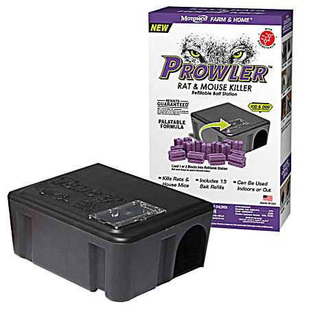 Rat & Mouse Bait Station - Refillable