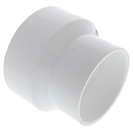 PVC-DWV Reducing Coupling