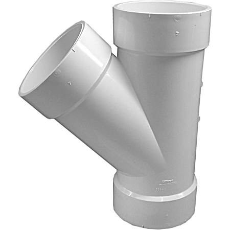 PVC-DWV Reducing Wye