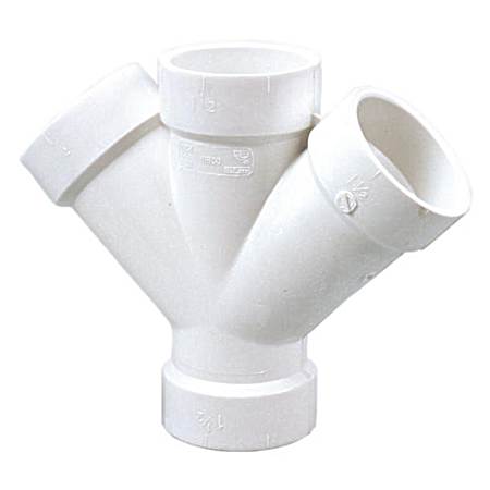 PVC-DWV Double Wye