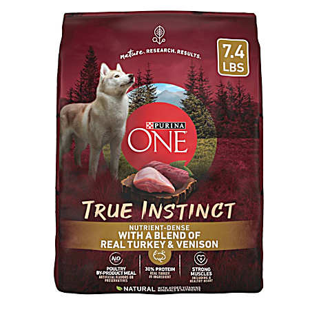 ONE True Instinct Adult Turkey & Venison Dry Dog Food