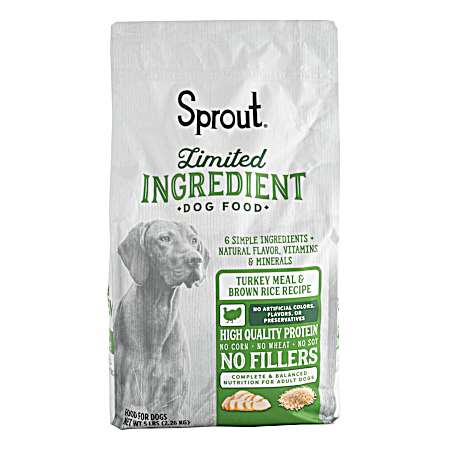 Limited Ingredient Adult Turkey Meal & Brown Rice Dry Dog Food