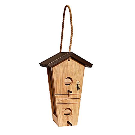 Ultimate Renewable Bamboo Tall Hopper Feeder