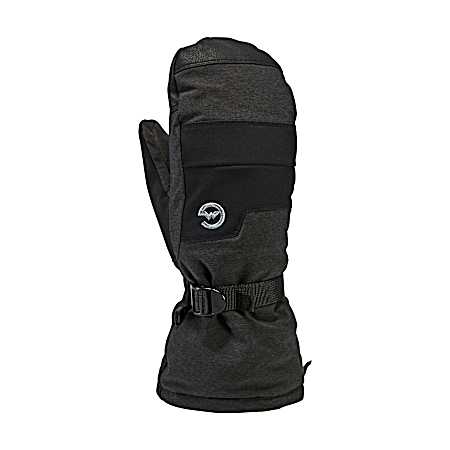 Men's Black AquaBloc Down Gauntlet Mittens