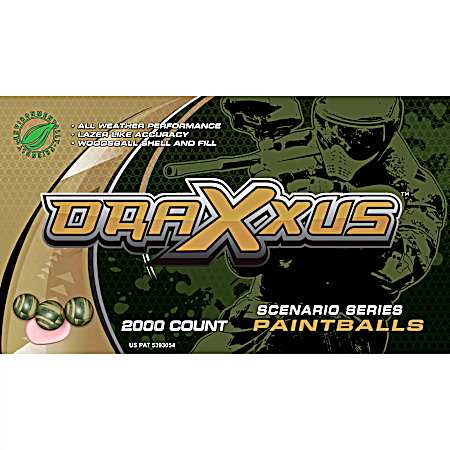 Camo Shell Pink Fill Scenario Series 68 Cal Paintballs - 2000 Ct