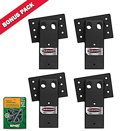 4x4 Double 8 Brackets - 4 Pk