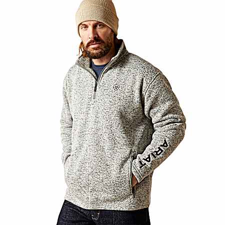 Men's Nulla Heather Caldwell 1/4 Zip Sweater
