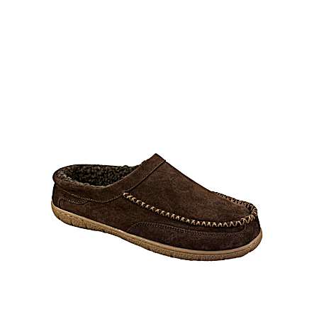 Men's Brown Slippers