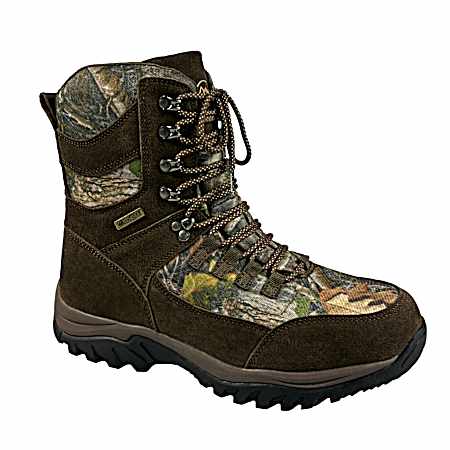 Men's Dark Brown Kanati Camo Boots