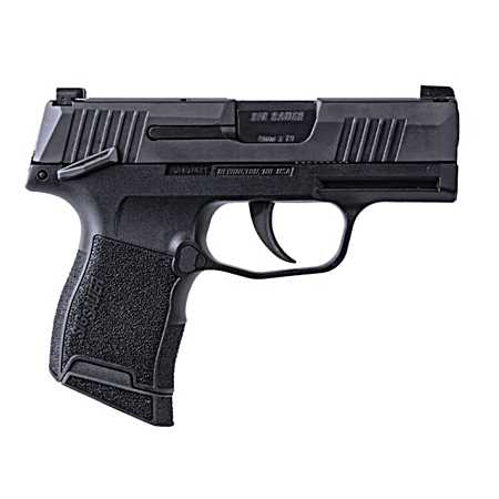 9mm P365 Optic Ready 10-Round Black Pistol