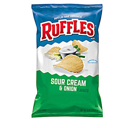 8 oz Sour Cream and Onion Potato Chips