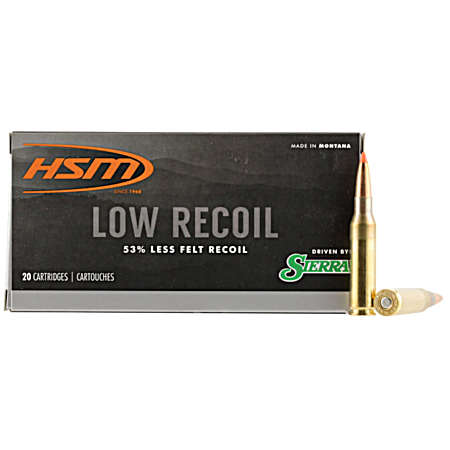 .243 Winchester Low Recoil 85 Grain Rifle Cartridges - 20 Rounds