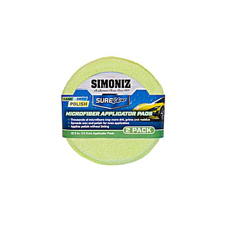 SureShine 5 in Microfiber Applicator Pads - 2 Pk