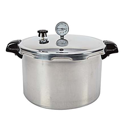 16 qt Aluminum Pressure Canner & Cooker