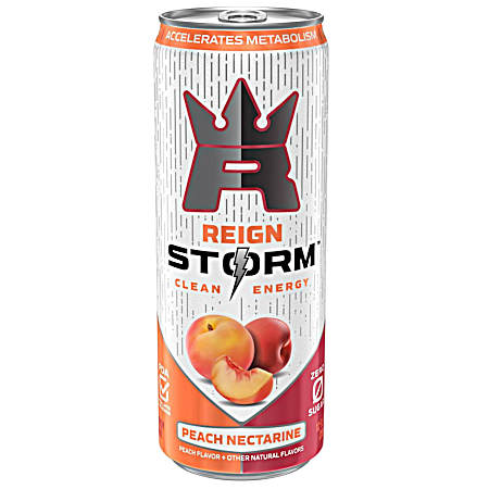 12 oz Storm Peach Nectarine Energy Drink