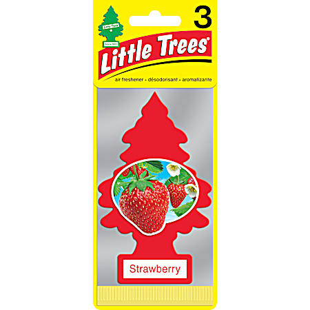 Strawberry Tree Air Freshener - 3 Pk