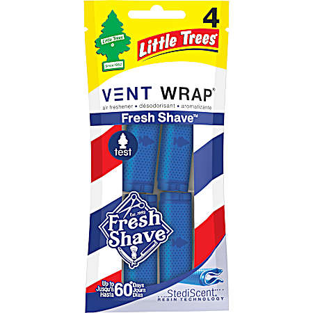 Fresh Shave Vent Wrap - 4 Pk