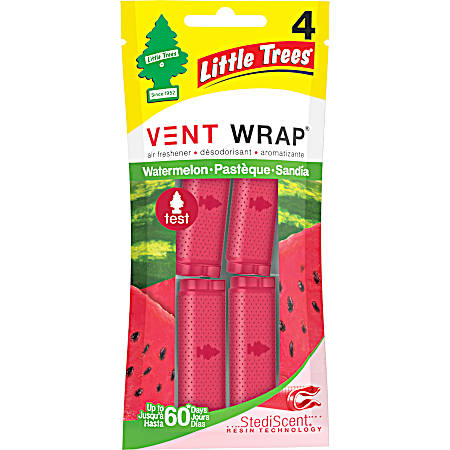 Watermelon Vent Wrap - 4 Pk