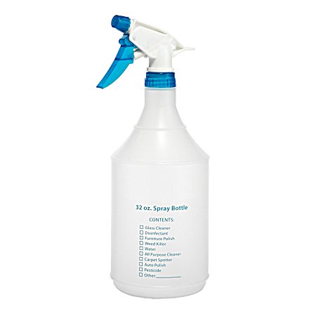 32 Oz Clear Spray Bottle