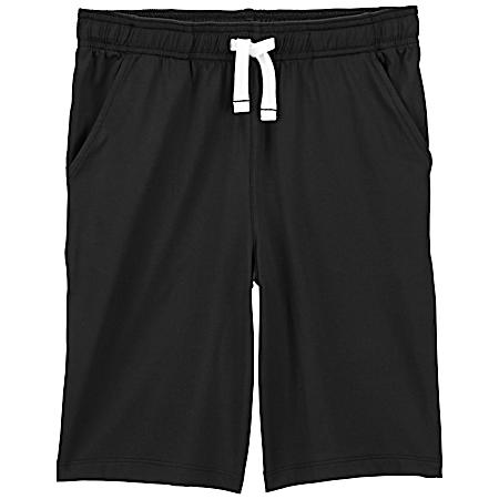 Little Boys' Black Shorts