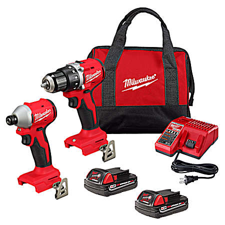 M18 Compact Brushless 2-Tool Combo Kit