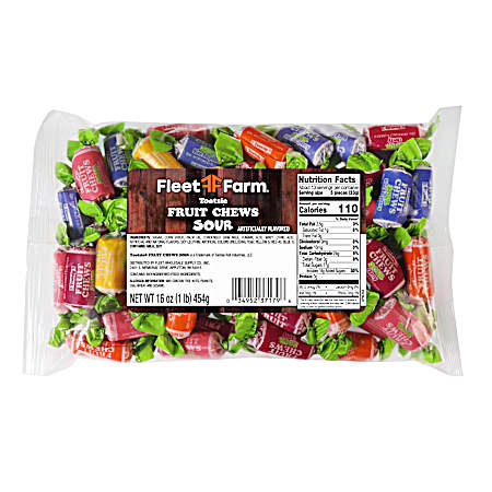 Tootsie Fruit Chews Sour