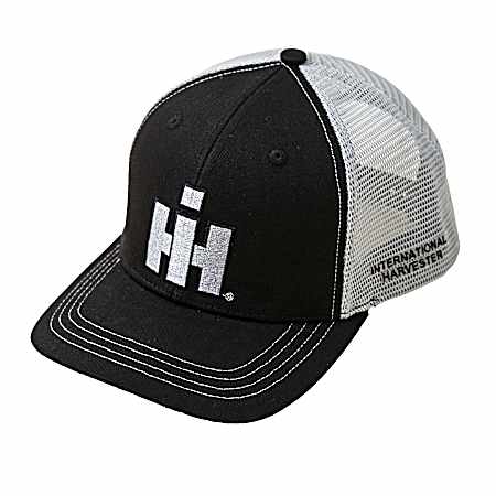 Men's Black/Light Grey Two Tone Trucker Cap
