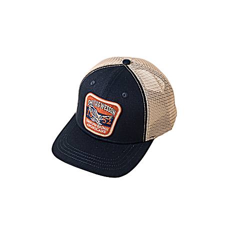 Men's Navy Empowering Americans Patch Trucker Cap