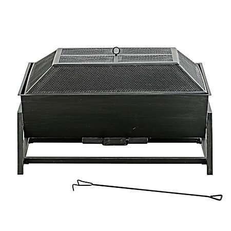 32 in. Rectangle Heavy Duty Fire Pit