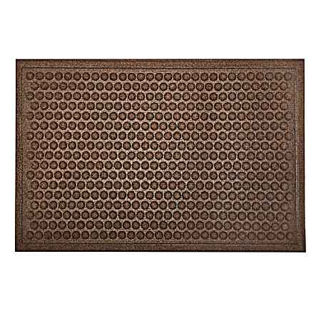 24 X 36 Dots Impressions Chocolate Doormat