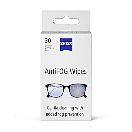 AntiFog Lens Wipes - 30 Ct. 