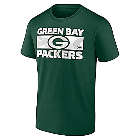 Men's Green Bay Packers Crew Neck Short Sleeve T-Shirt