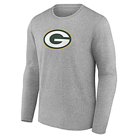 Men's Green Bay Packers Crew Neck Long Sleeve T-Shirt