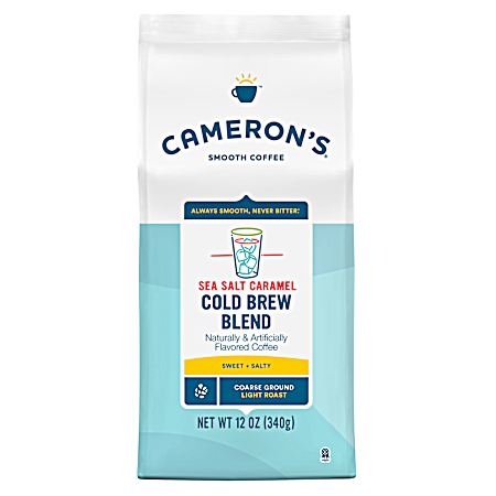 12 oz Sea Salt Caramel Cold Brew Blend Ground Coffee