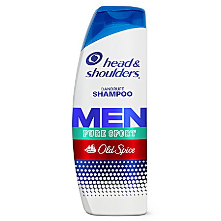 12.5 oz Men's Pure Sport Old Spice Dandruff Shampoo