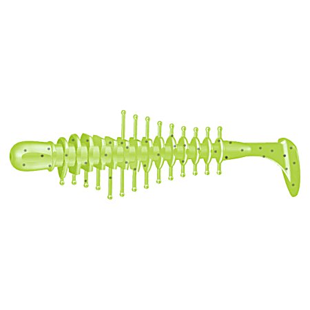 Chartreuse Hologram Tickle Shad Bait