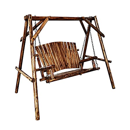 Log Swing - Light Charred