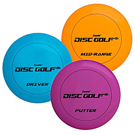 3 Disc Golf Set