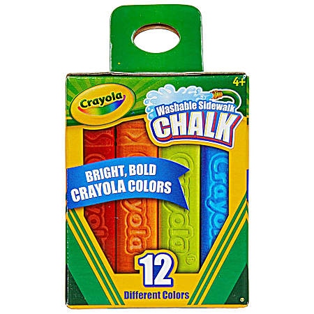 Sidewalk Chalk - 12 Ct